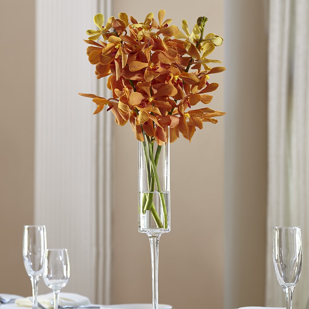 Orange Mokara Bouquet – ROWLETT FLORIST & GIFTS, Garland TX