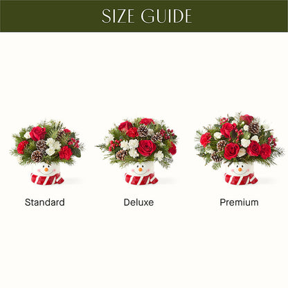 Jolly Snowman Bouquet – ROWLETT FLORIST & GIFTS, Garland TX