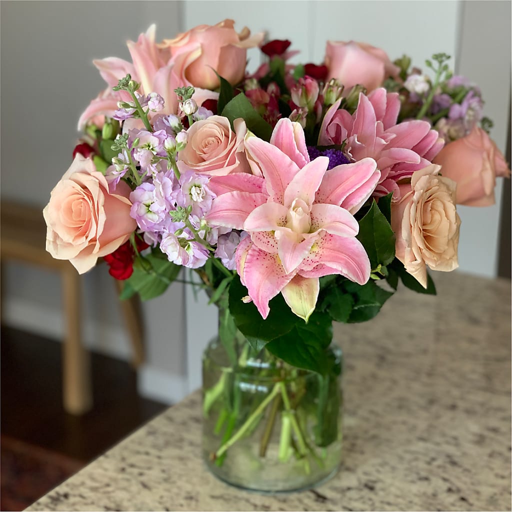 Romantique Bouquet – ROWLETT FLORIST & GIFTS, Garland TX