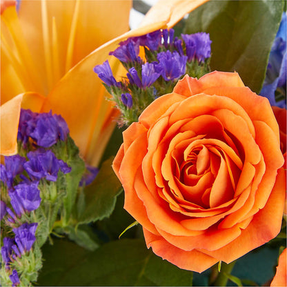 Radiant Citrus Box Bouquet – ROWLETT FLORIST & GIFTS, Garland TX