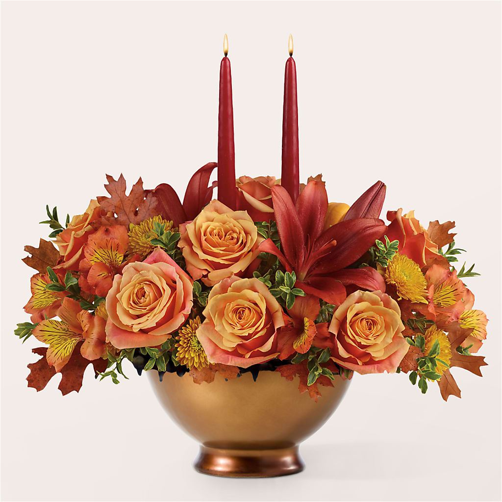 Harvest Table Centerpiece – ROWLETT FLORIST & GIFTS, Garland TX