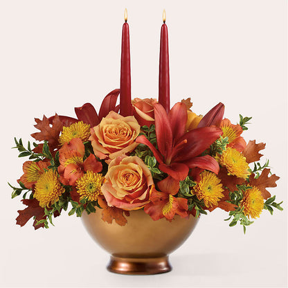 Harvest Table Centerpiece – ROWLETT FLORIST & GIFTS, Garland TX