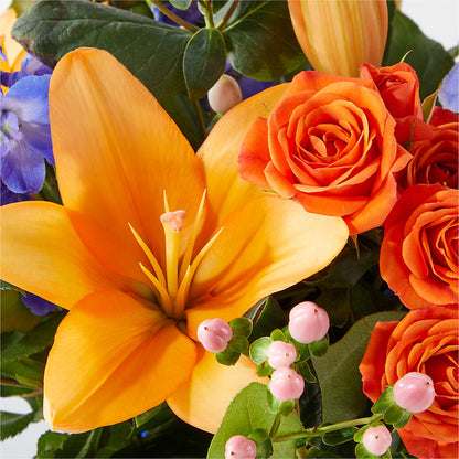 Radiant Citrus Bouquet – ROWLETT FLORIST & GIFTS, Garland TX