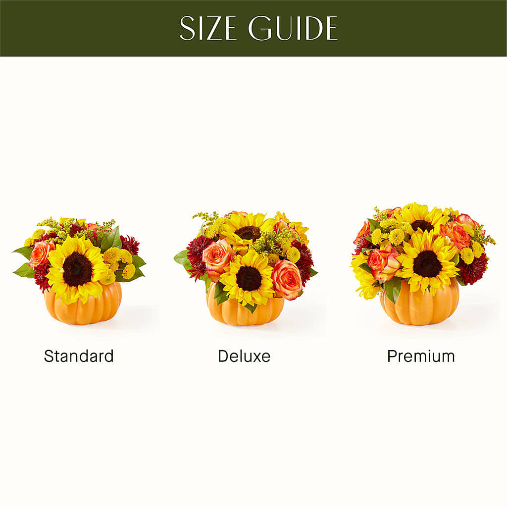 Golden Gourd Pumpkin Bouquet – ROWLETT FLORIST & GIFTS, Garland TX