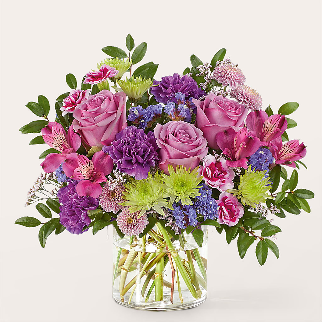 Glass Half Full Bouquet – ROWLETT FLORIST & GIFTS, Garland TX