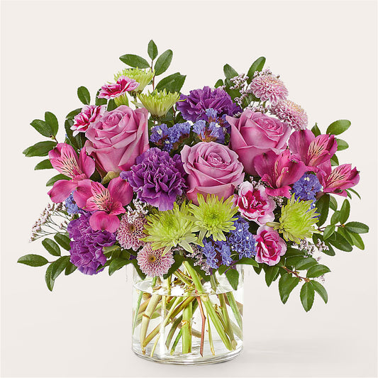 Glass Half Full Bouquet – ROWLETT FLORIST & GIFTS, Garland TX
