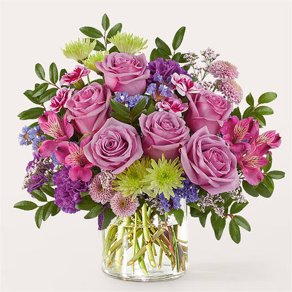 Glass Half Full Bouquet – ROWLETT FLORIST & GIFTS, Garland TX