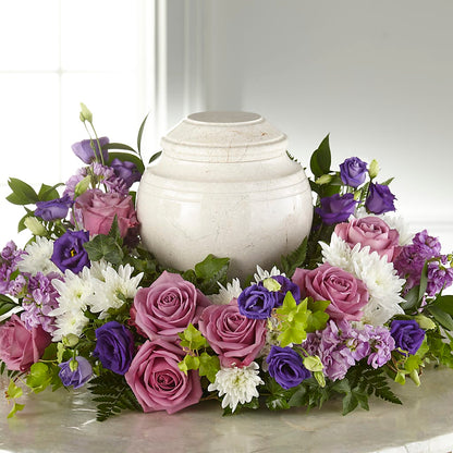 Blooming Sympathy Cremation Adornment – ROWLETT FLORIST & GIFTS, Garland TX
