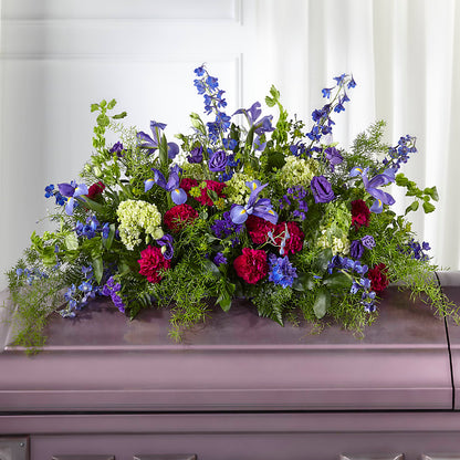 Always Treasured Casket Spray – ROWLETT FLORIST & GIFTS, Garland TX