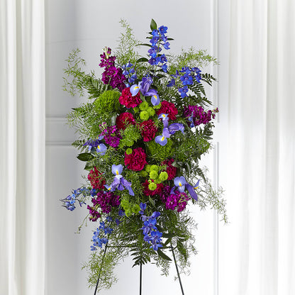 Heavenly Skies Standing Spray – ROWLETT FLORIST & GIFTS, Garland TX