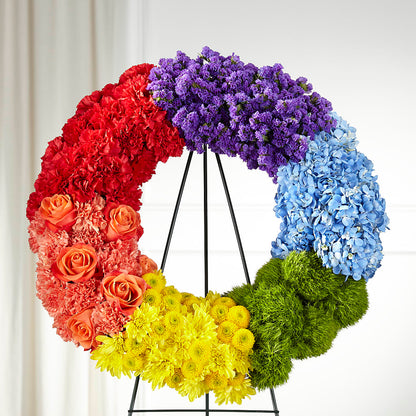 Circle of Love Wreath – ROWLETT FLORIST & GIFTS, Garland TX