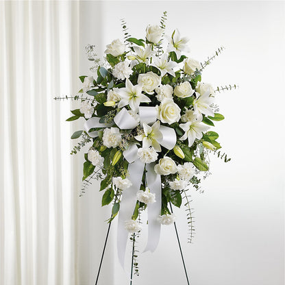 With Care Standing Spray – ROWLETT FLORIST & GIFTS, Garland TX