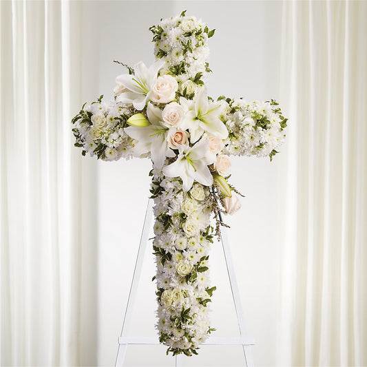 Spiritual Guidance Standing Spray – ROWLETT FLORIST & GIFTS, Garland TX