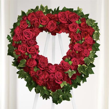 Wholehearted Standing Spray – ROWLETT FLORIST & GIFTS, Garland TX