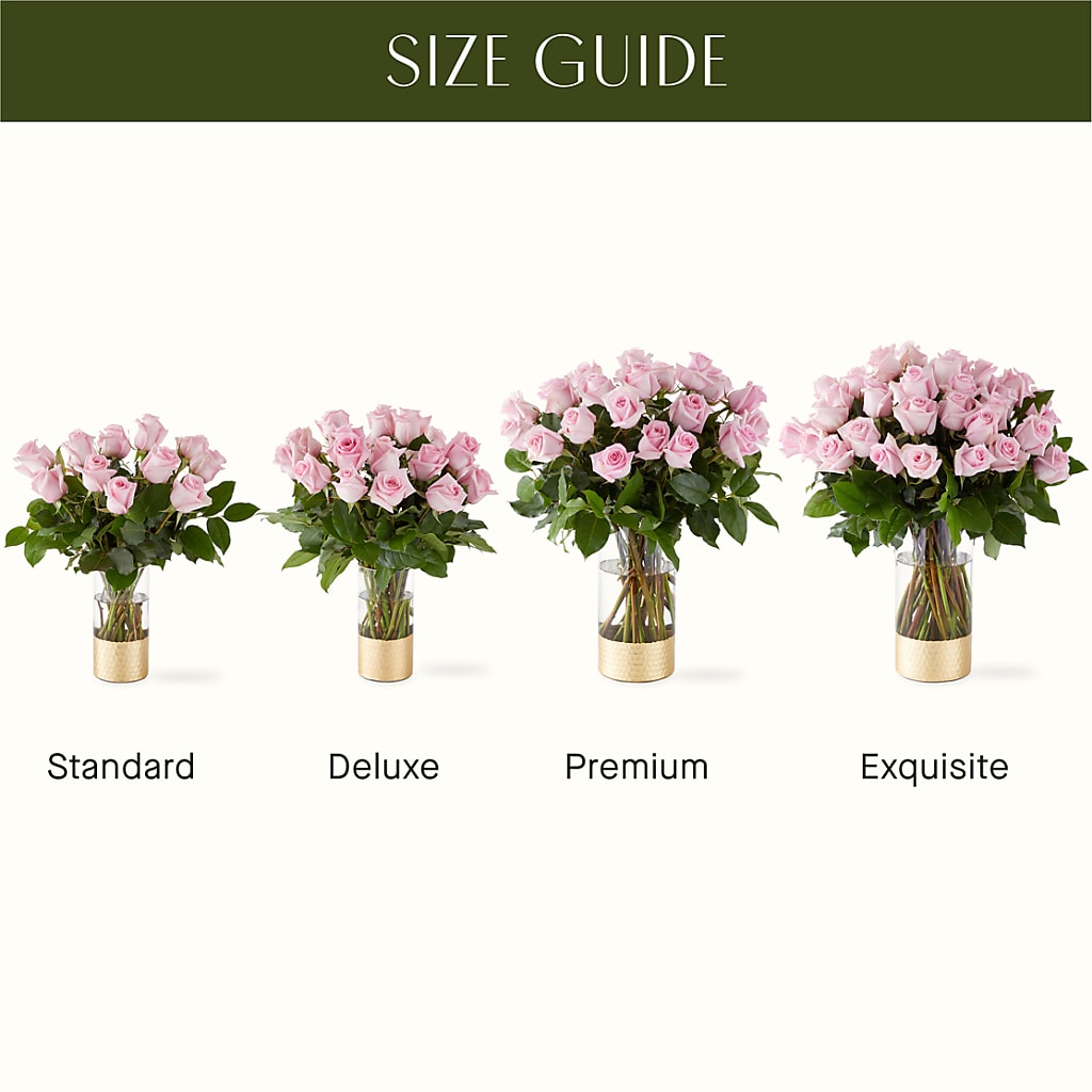 Picture Perfect Pink Rose Bouquet – ROWLETT FLORIST & GIFTS, Garland TX