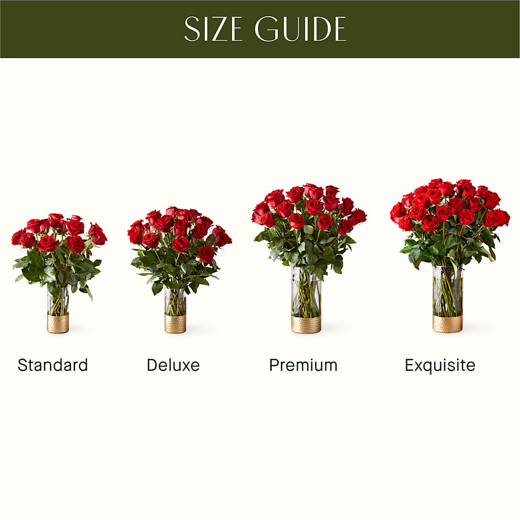 Classic Love Red Rose Bouquet – ROWLETT FLORIST & GIFTS, Garland TX