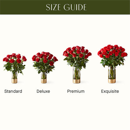 Classic Love Red Rose Bouquet – ROWLETT FLORIST & GIFTS, Garland TX