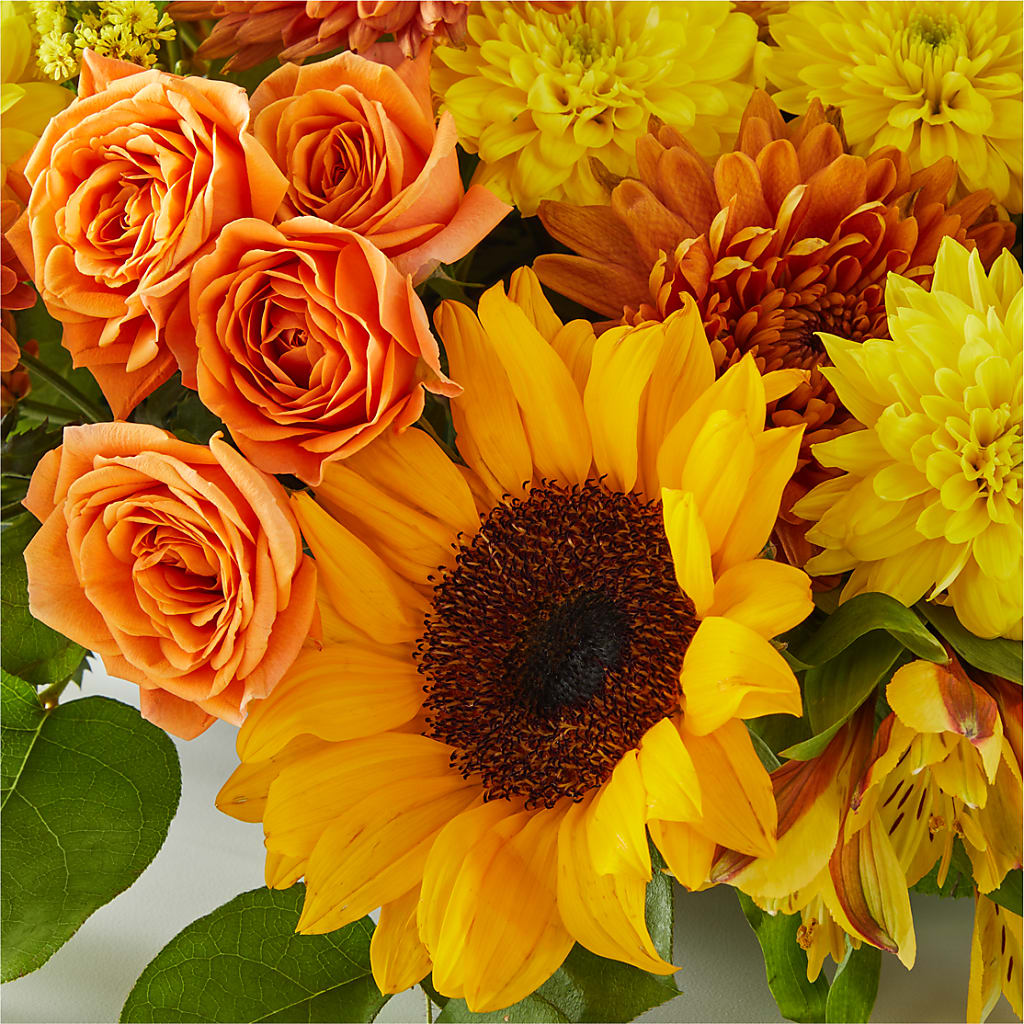 Autumn Harmony Centerpiece – ROWLETT FLORIST & GIFTS, Garland TX