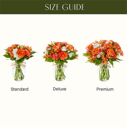 Apricot Glow Bouquet – ROWLETT FLORIST & GIFTS, Garland TX