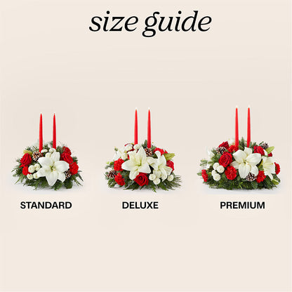 Seasonal Festivities Centerpiece – ROWLETT FLORIST & GIFTS, Garland TX