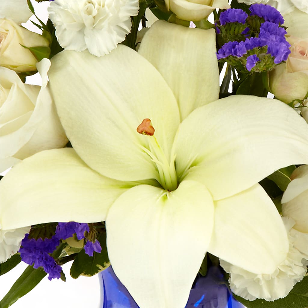 Sapphire Rush Bouquet – ROWLETT FLORIST & GIFTS, Garland TX