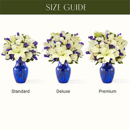 Sapphire Rush Bouquet – ROWLETT FLORIST & GIFTS, Garland TX