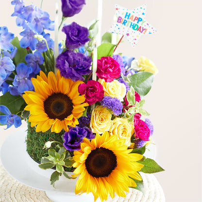 Star of the Day Floral Cake – ROWLETT FLORIST & GIFTS, Garland TX