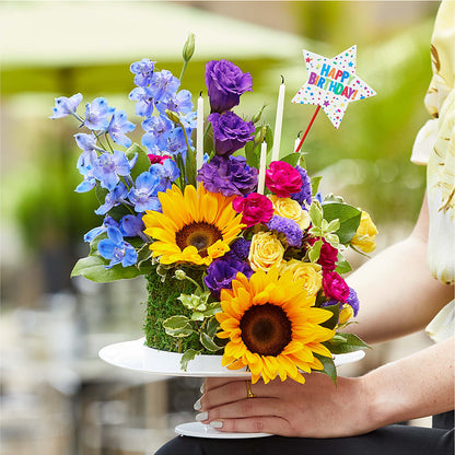 Star of the Day Floral Cake – ROWLETT FLORIST & GIFTS, Garland TX