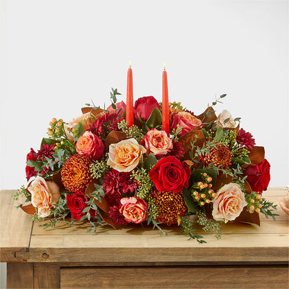 Gather Near Centerpiece – ROWLETT FLORIST & GIFTS, Garland TX