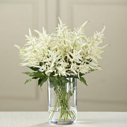 White Astilbe Bouquet – ROWLETT FLORIST & GIFTS, Garland TX