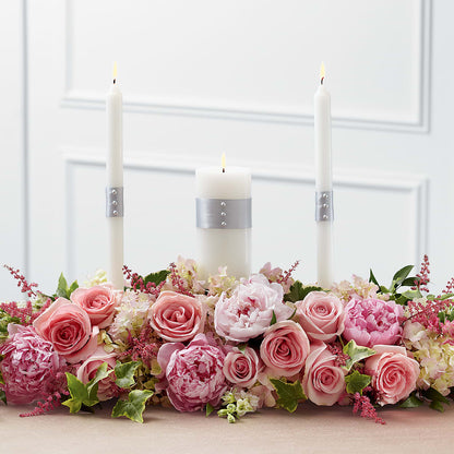 Worldwide Romance Unity Candle Arrangement – ROWLETT FLORIST & GIFTS, Garland TX