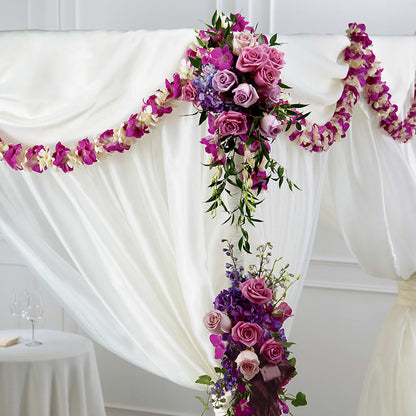 Color & Light Chuppah Decor – ROWLETT FLORIST & GIFTS, Garland TX
